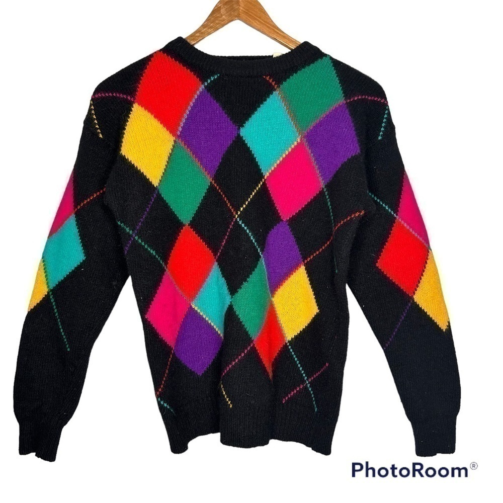 𝅺vintage Allison Smith Lambs Wool Rabbit Hair Sweater